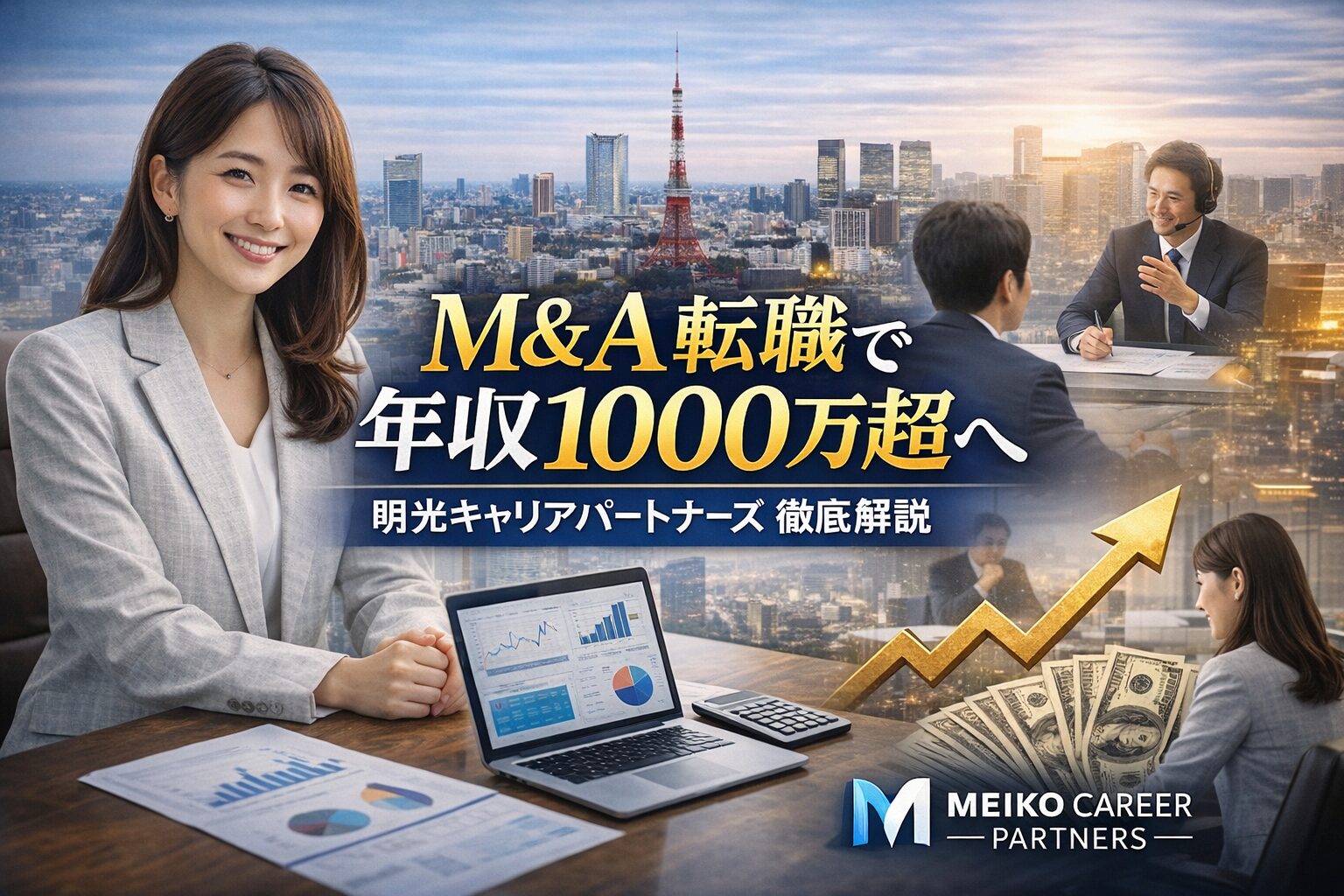 M&A転職で年収1000万超へ｜明光キャリアパートナーズ徹底解説